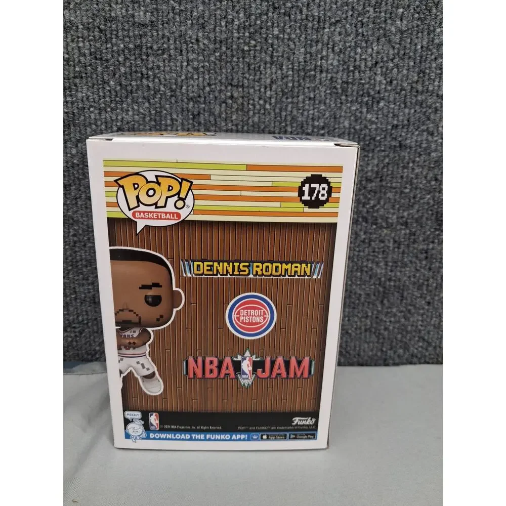 Funko Pop Dennis Roadman 178 NBA Jam Limited 5000 PCS Protective Case